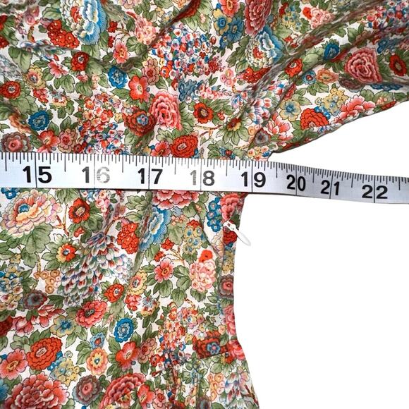 NWT Roller Rabbit Liberty Fabric Agnese Elysian Day Floral Midi Dress MEDIUM - Picture 7 of 8